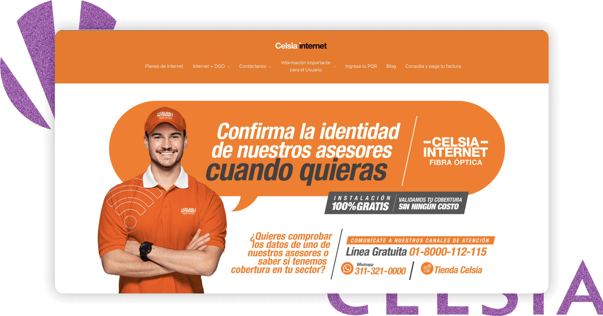 CELSIA Internet | Sebastian Morales