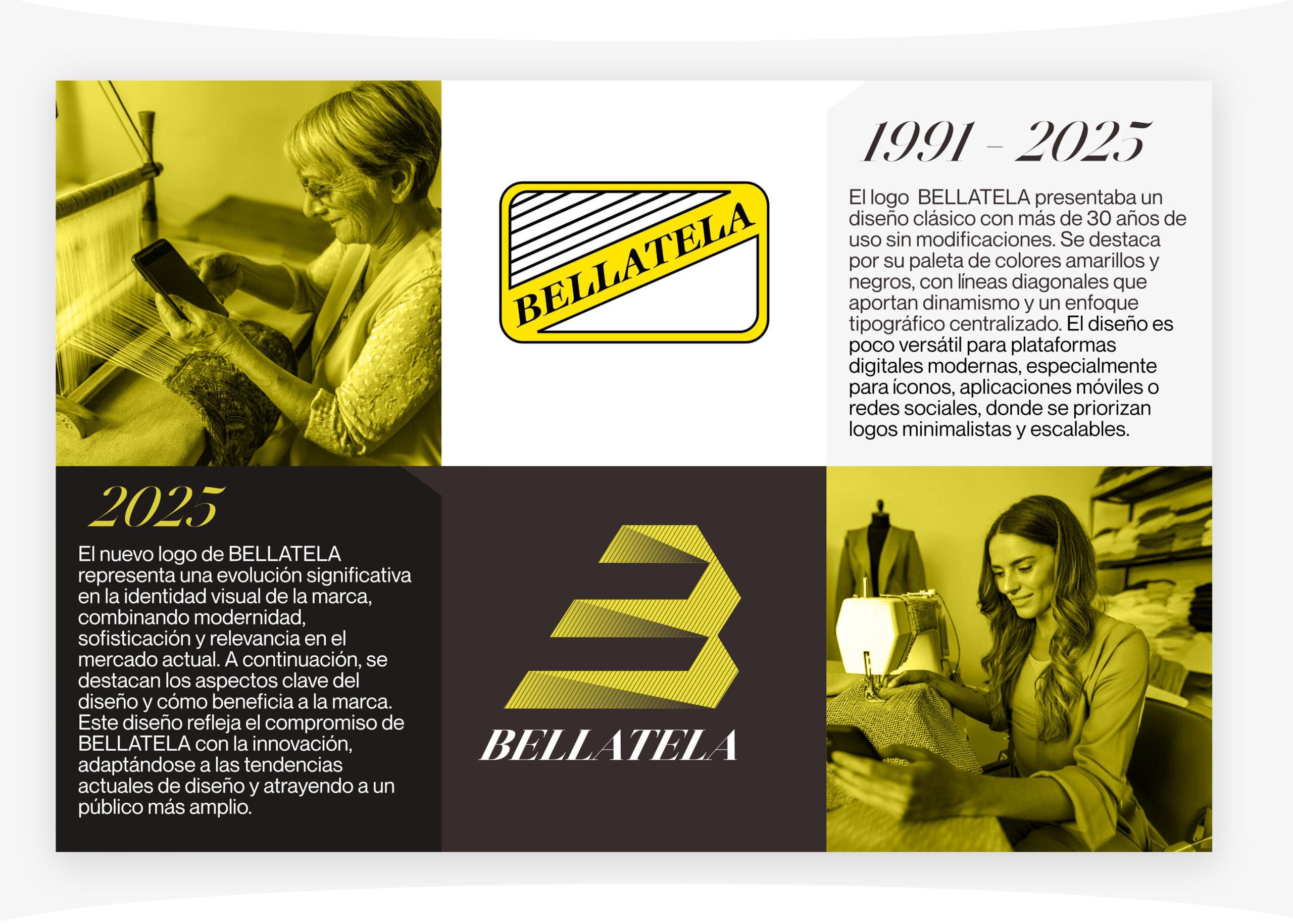 Before and after Bellatela Redesign by Sebastian Morales, 2025